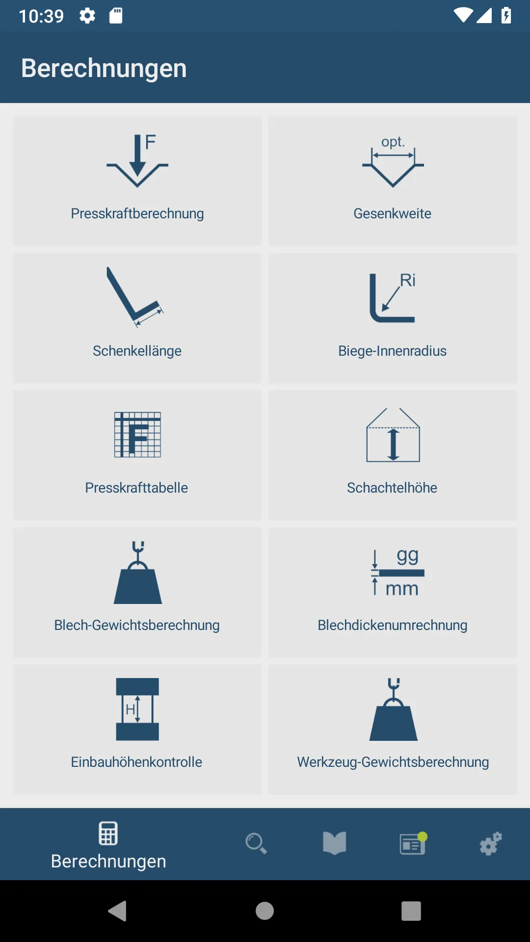 TRUMPF BendGuide 3.0 | Indus Appstore | Screenshot