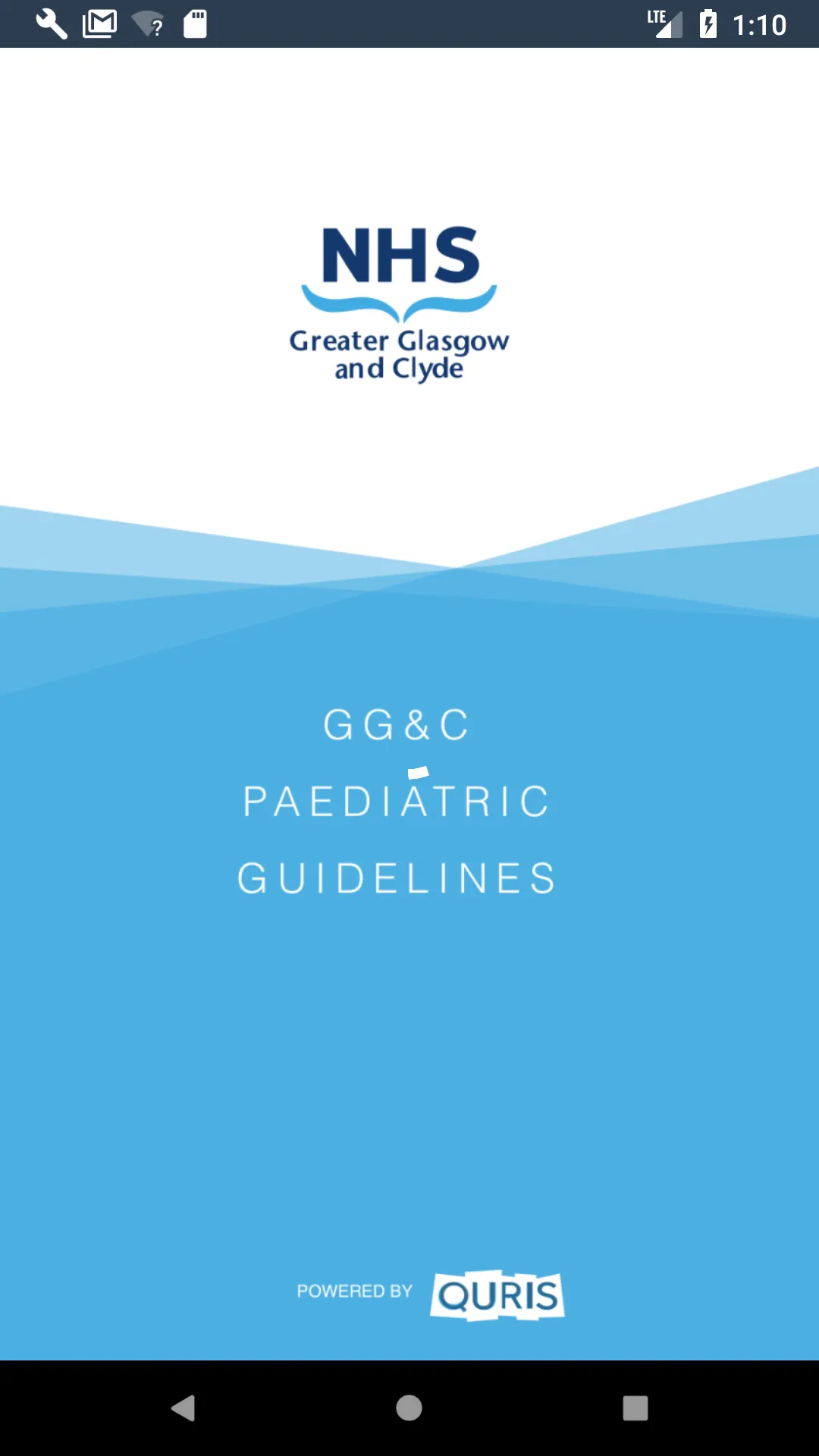 GG&C Paediatric Guidelines | Indus Appstore | Screenshot