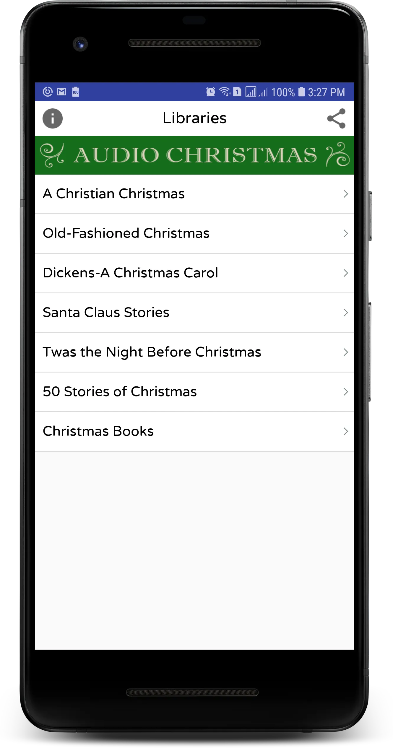 Christmas Stories Audio Set | Indus Appstore | Screenshot