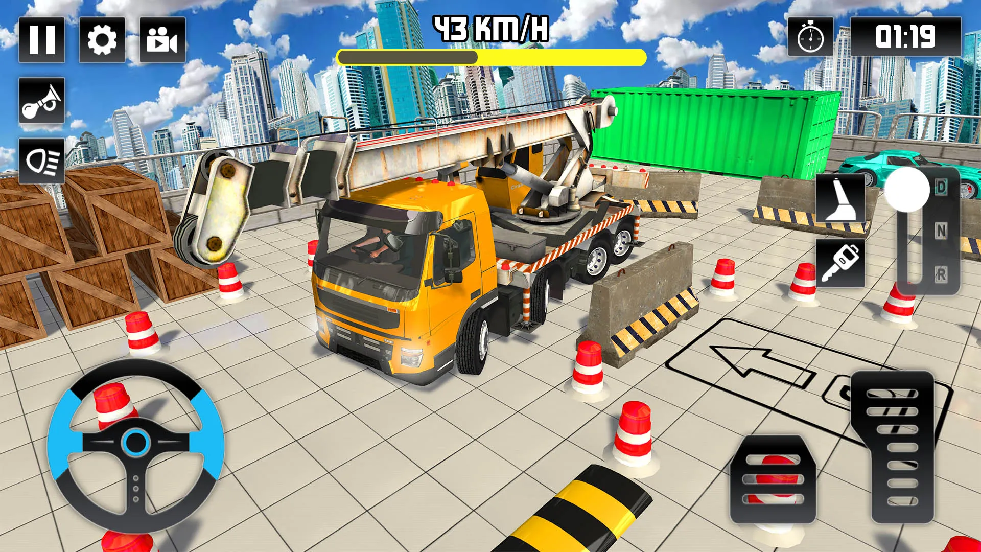 Crane Truck Game | Indus Appstore | Screenshot