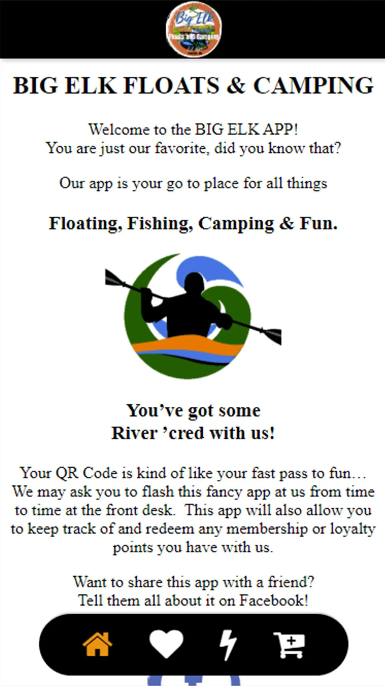 Big Elk Floats & Camping | Indus Appstore | Screenshot