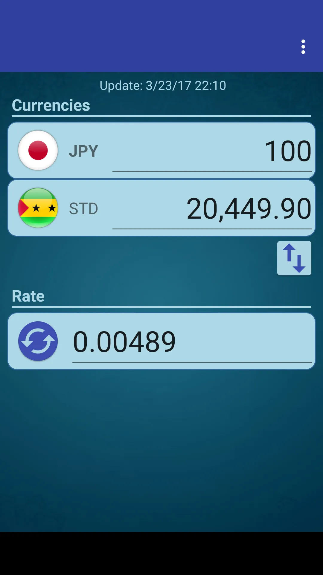 Japan Yen x Sao Tomean Dobra | Indus Appstore | Screenshot