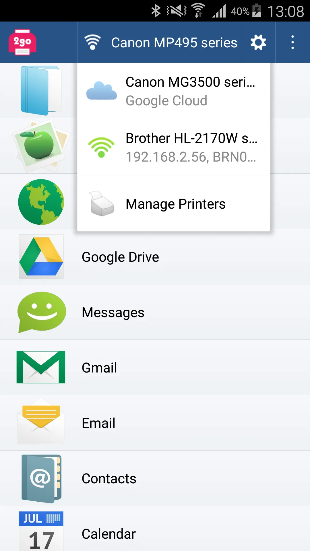 Printer 2 Go | Indus Appstore | Screenshot