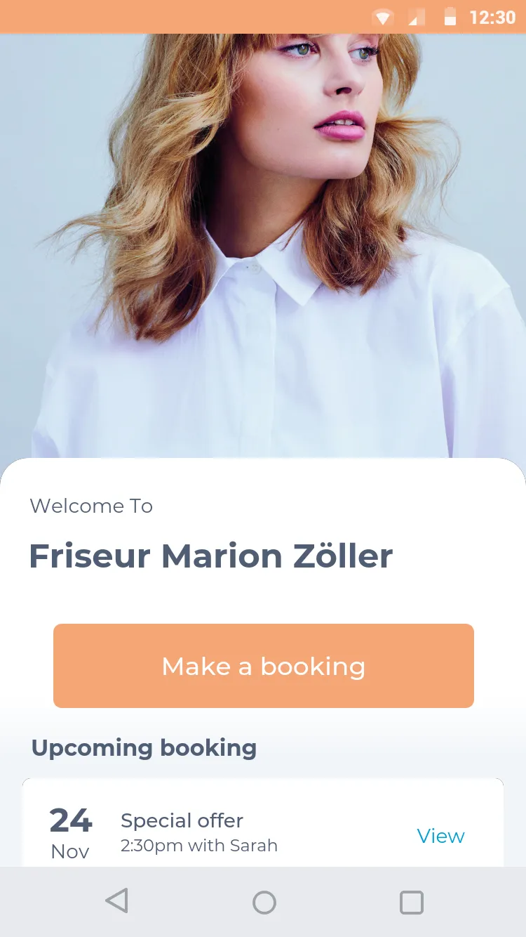 Friseur Marion Zöller | Indus Appstore | Screenshot