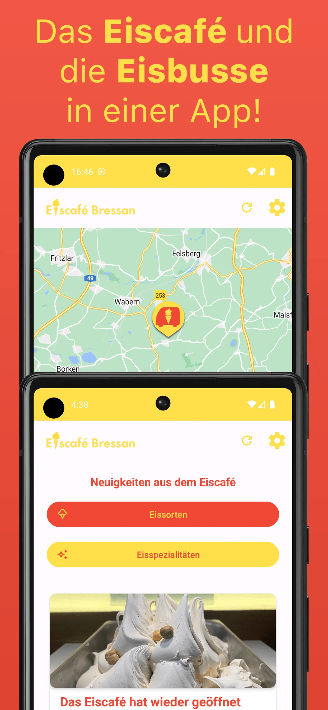 Eiscafé Bressan | Indus Appstore | Screenshot