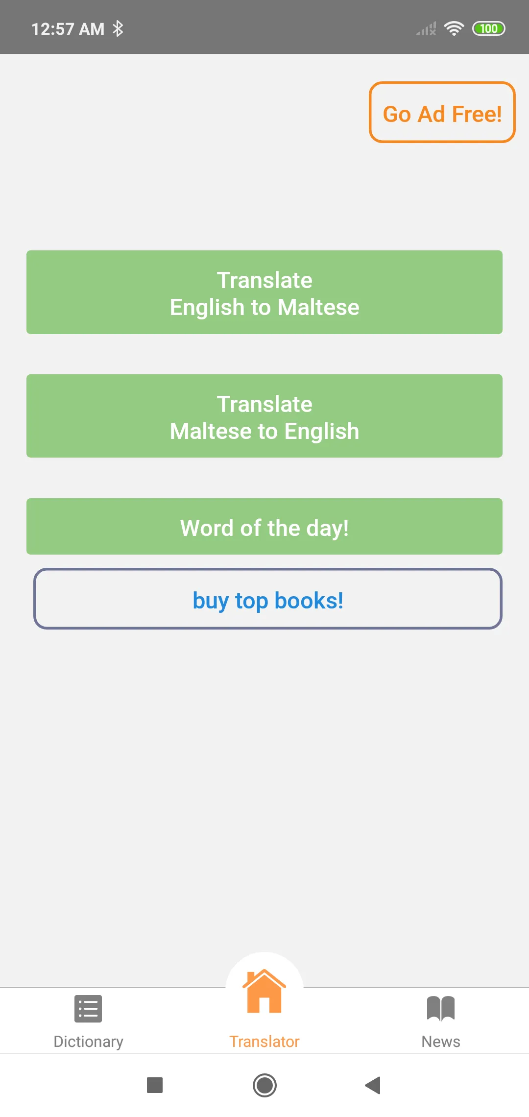 Maltese English Translator | Indus Appstore | Screenshot