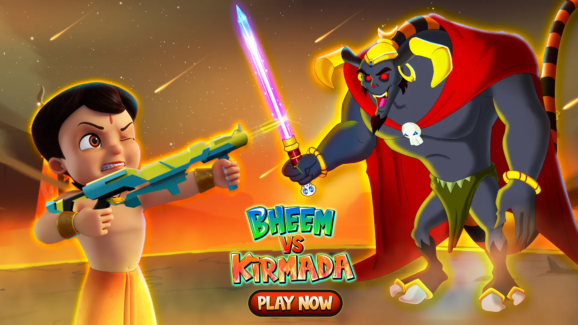 Chhota Bheem Vs Kirmada | Indus Appstore | Screenshot