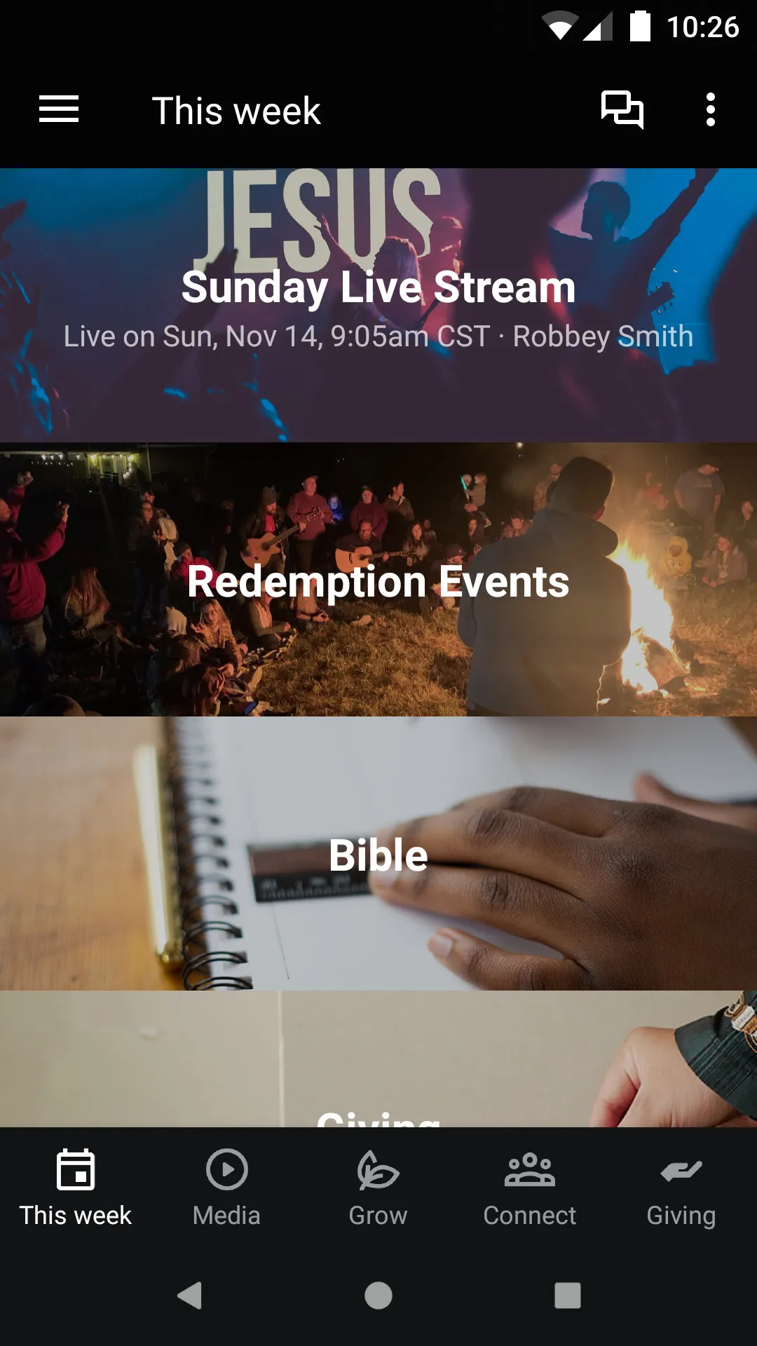 Redemption Church - IL | Indus Appstore | Screenshot