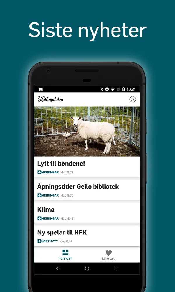 Hallingdølen | Indus Appstore | Screenshot