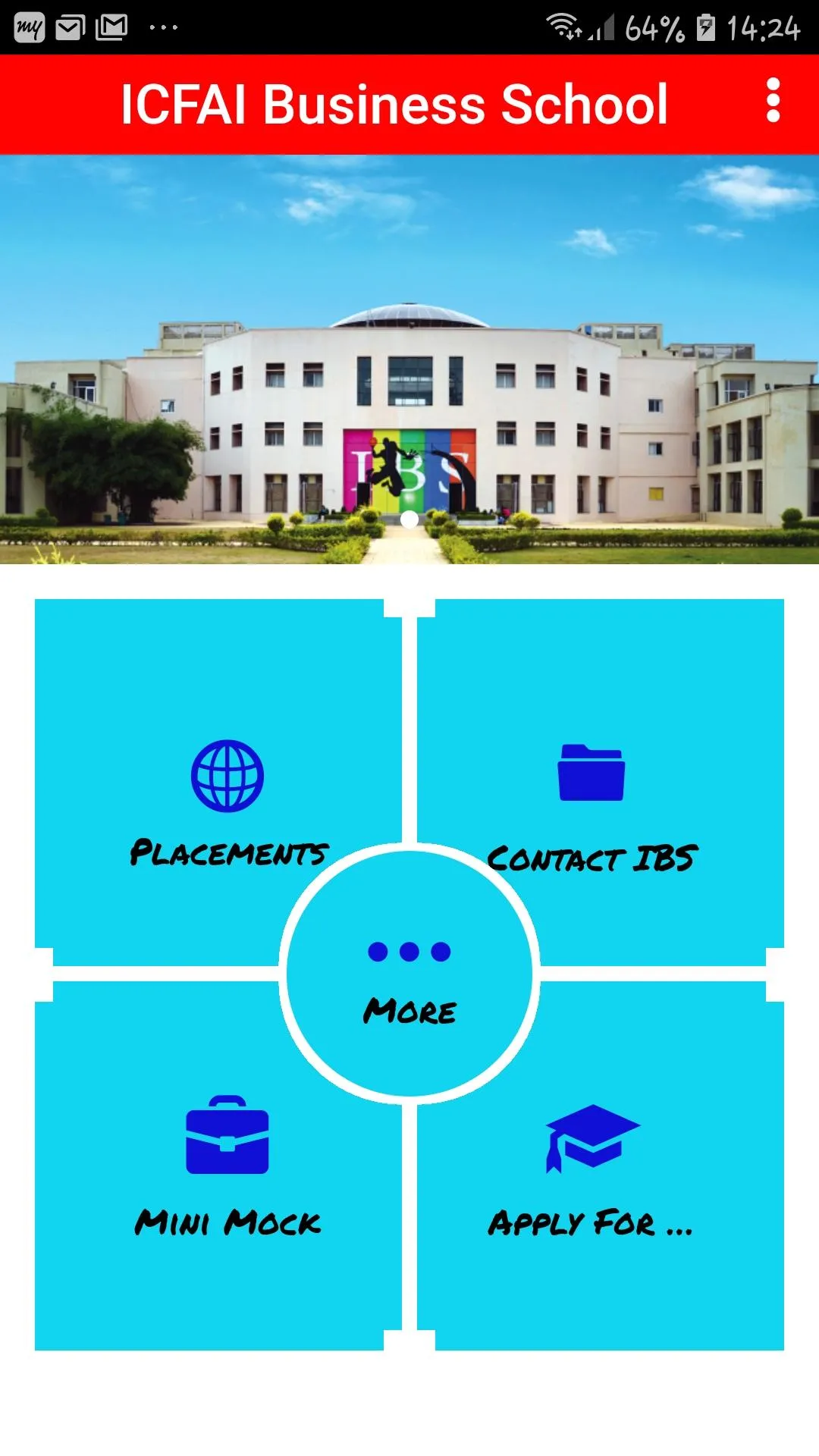 ICFAI Business School | Indus Appstore | Screenshot