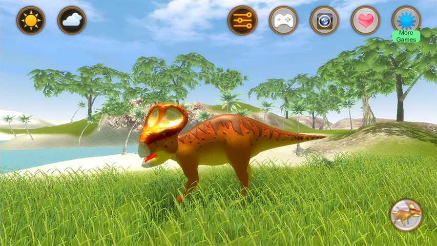 Talking Protoceratops | Indus Appstore | Screenshot