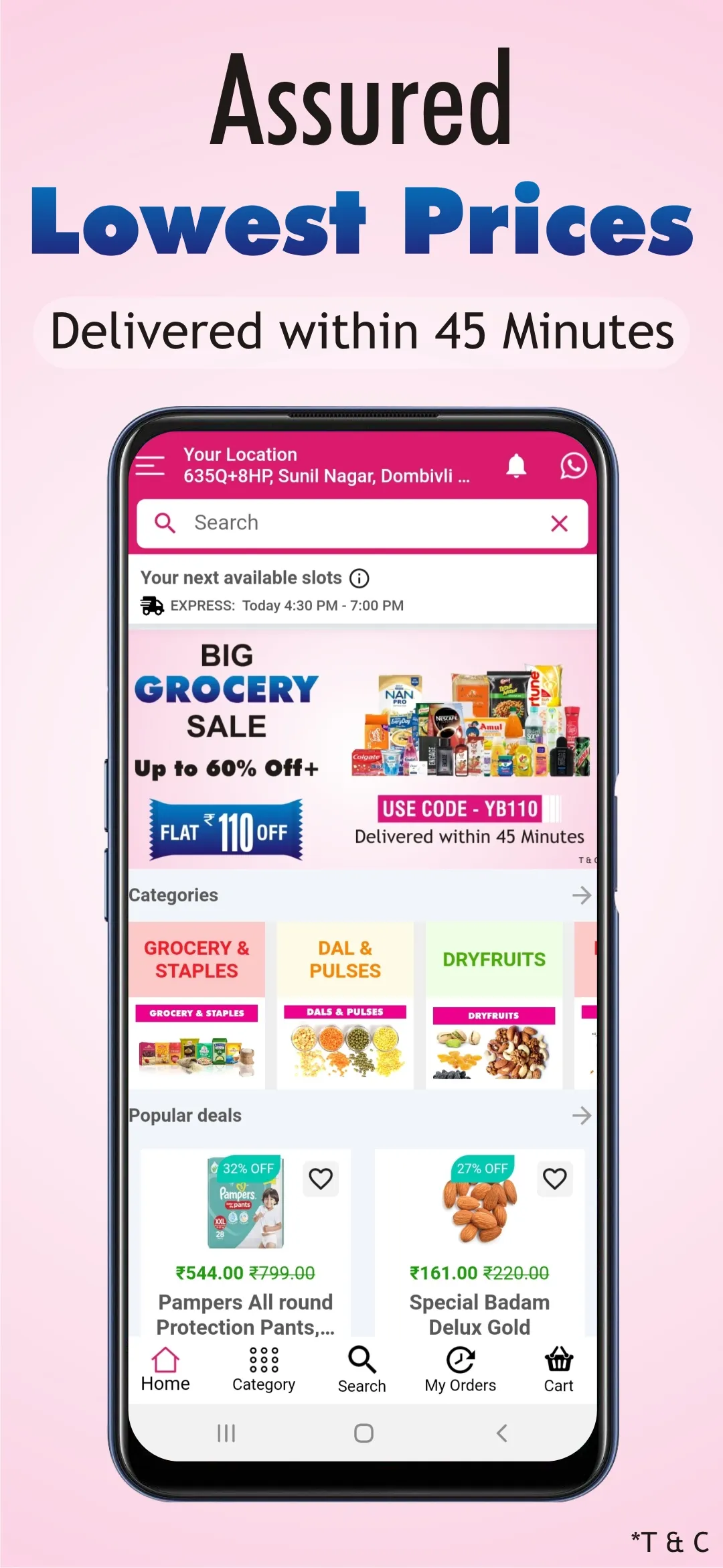 YASHODA BASKET- Grocery & Milk | Indus Appstore | Screenshot