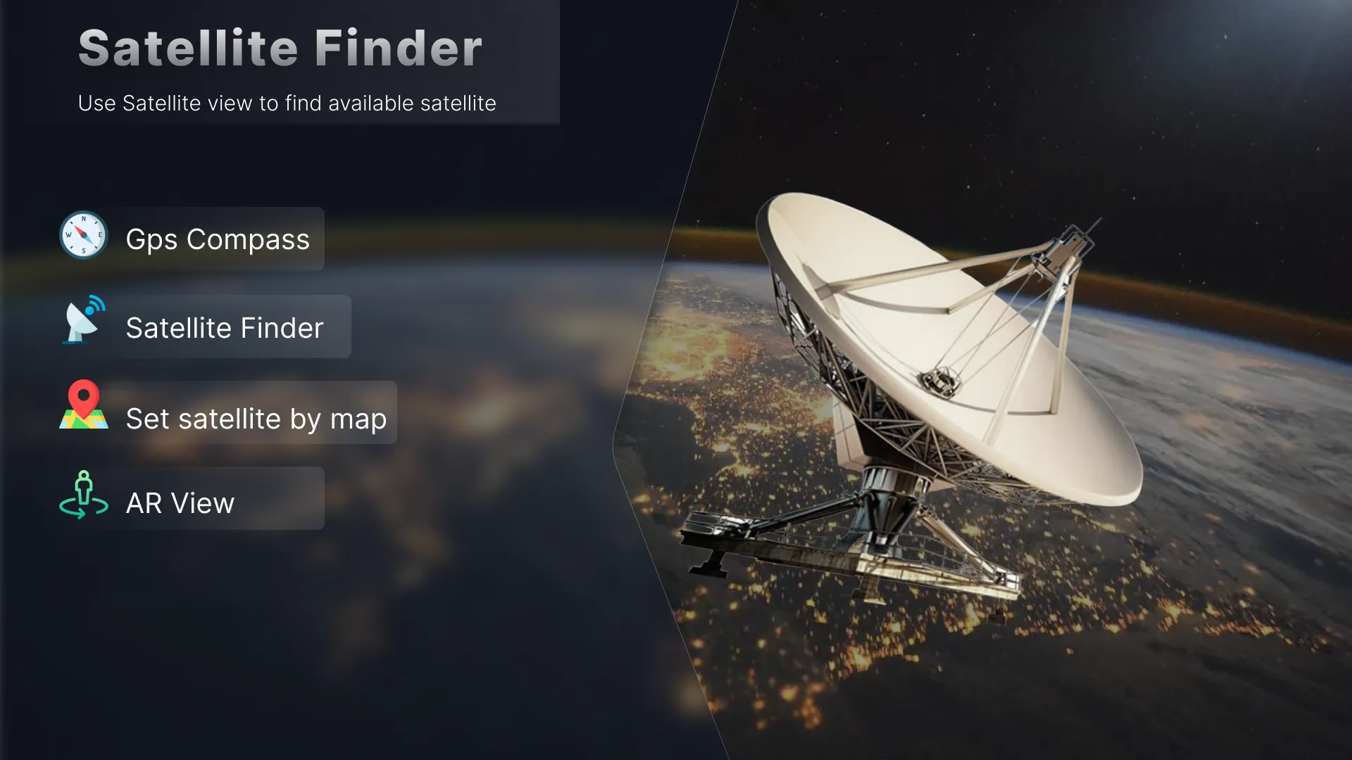 Satellite Finder Lite(AR View) | Indus Appstore | Screenshot