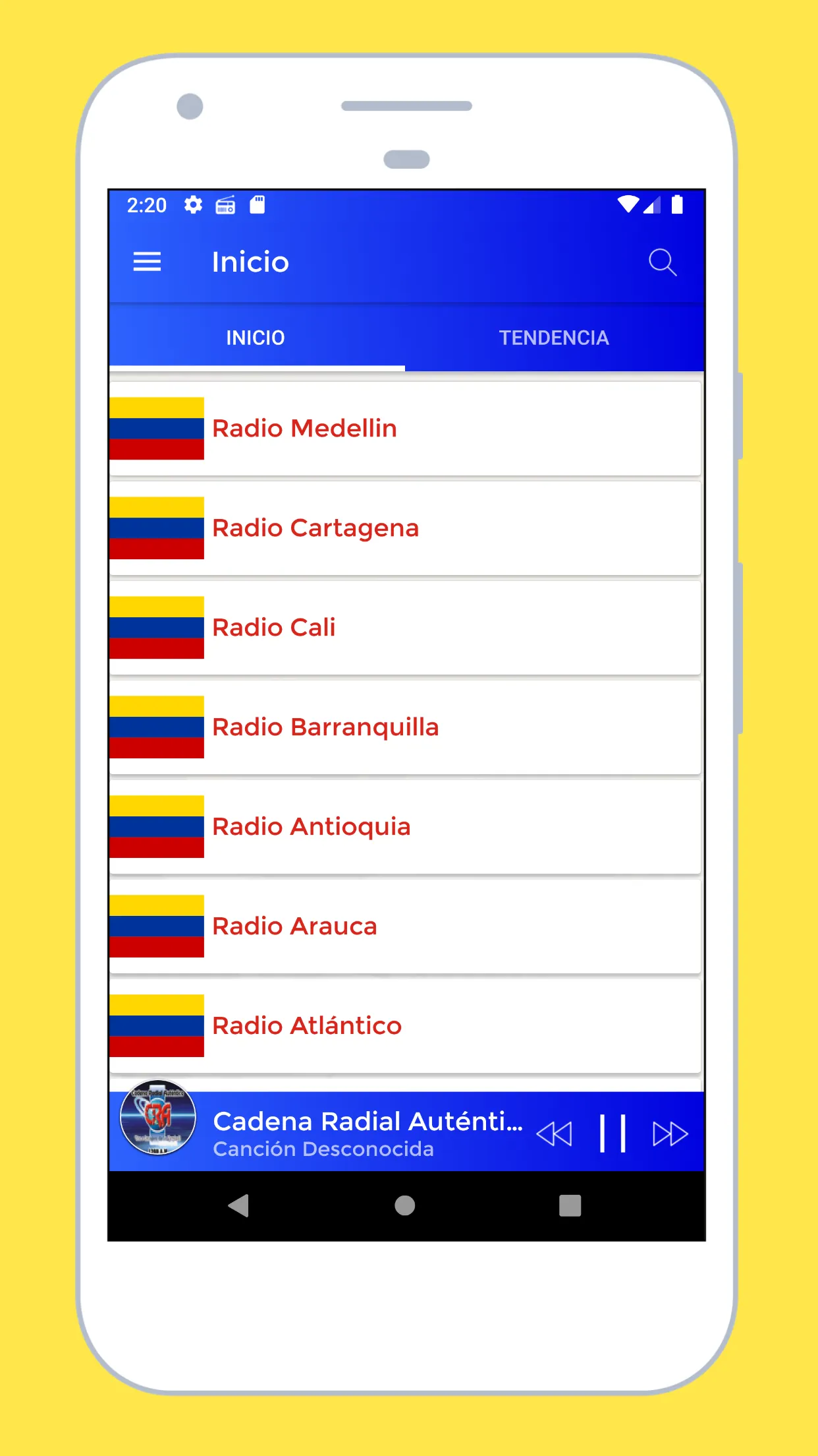 Radio Colombia - Radio FM & AM | Indus Appstore | Screenshot