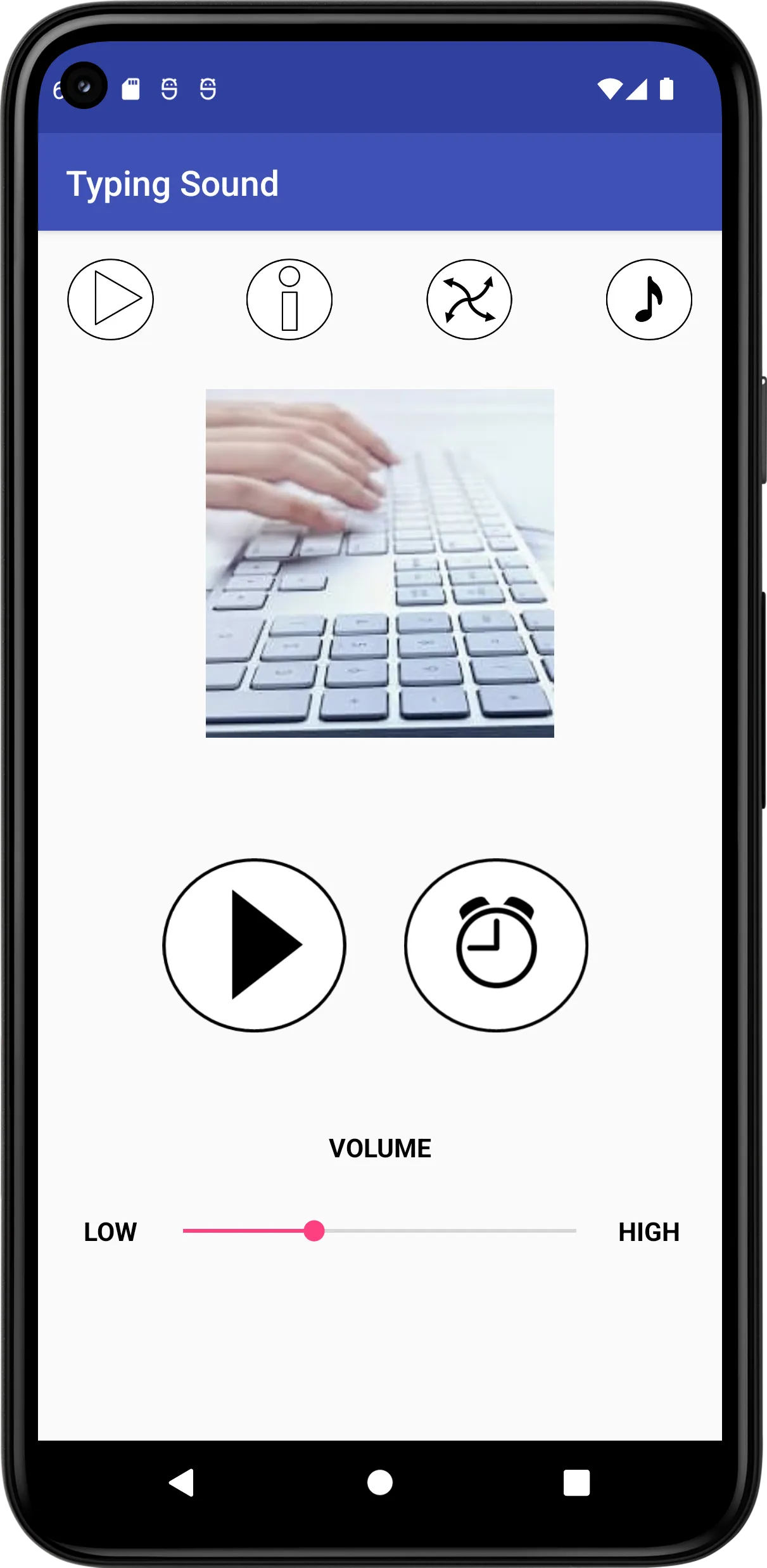 Typing Sound | Indus Appstore | Screenshot