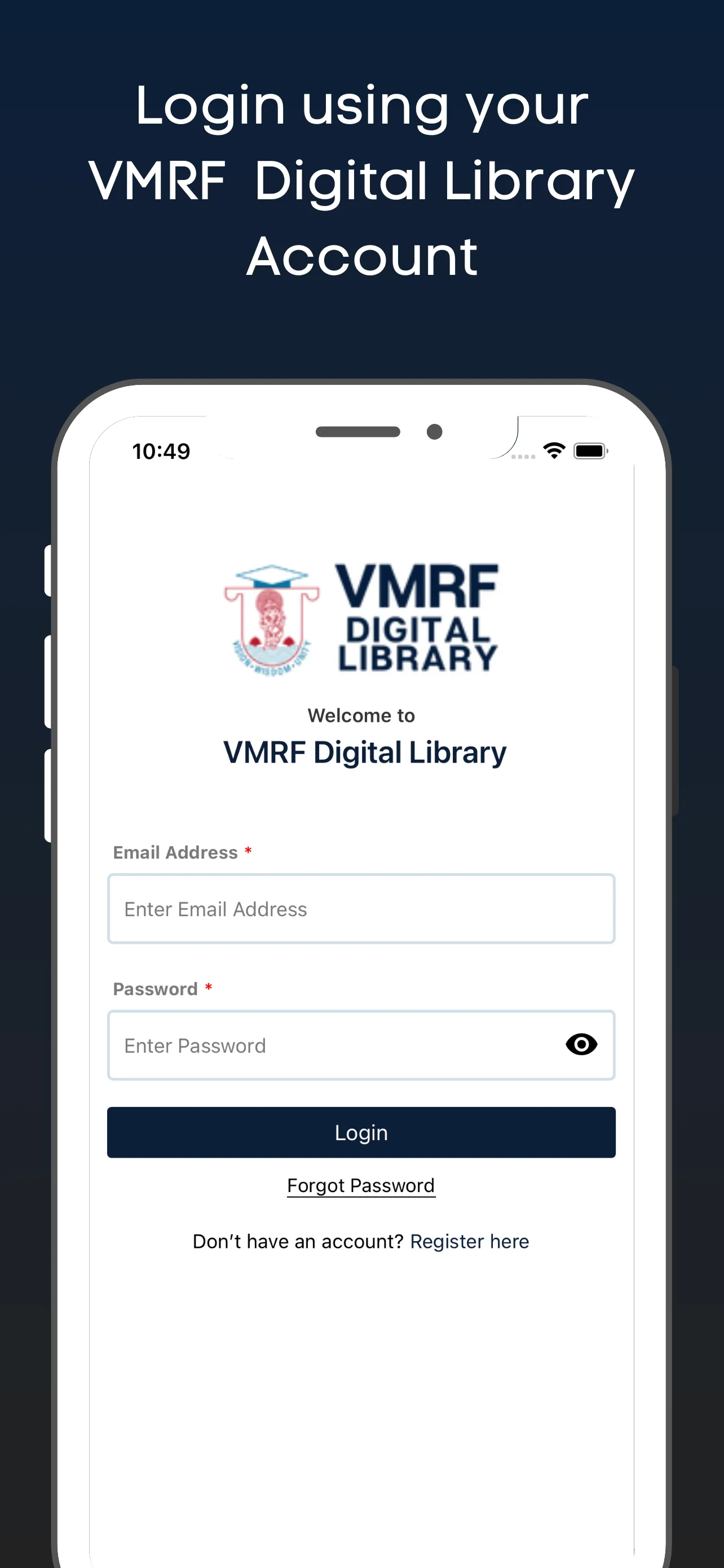 VMRF Digital Library | Indus Appstore | Screenshot