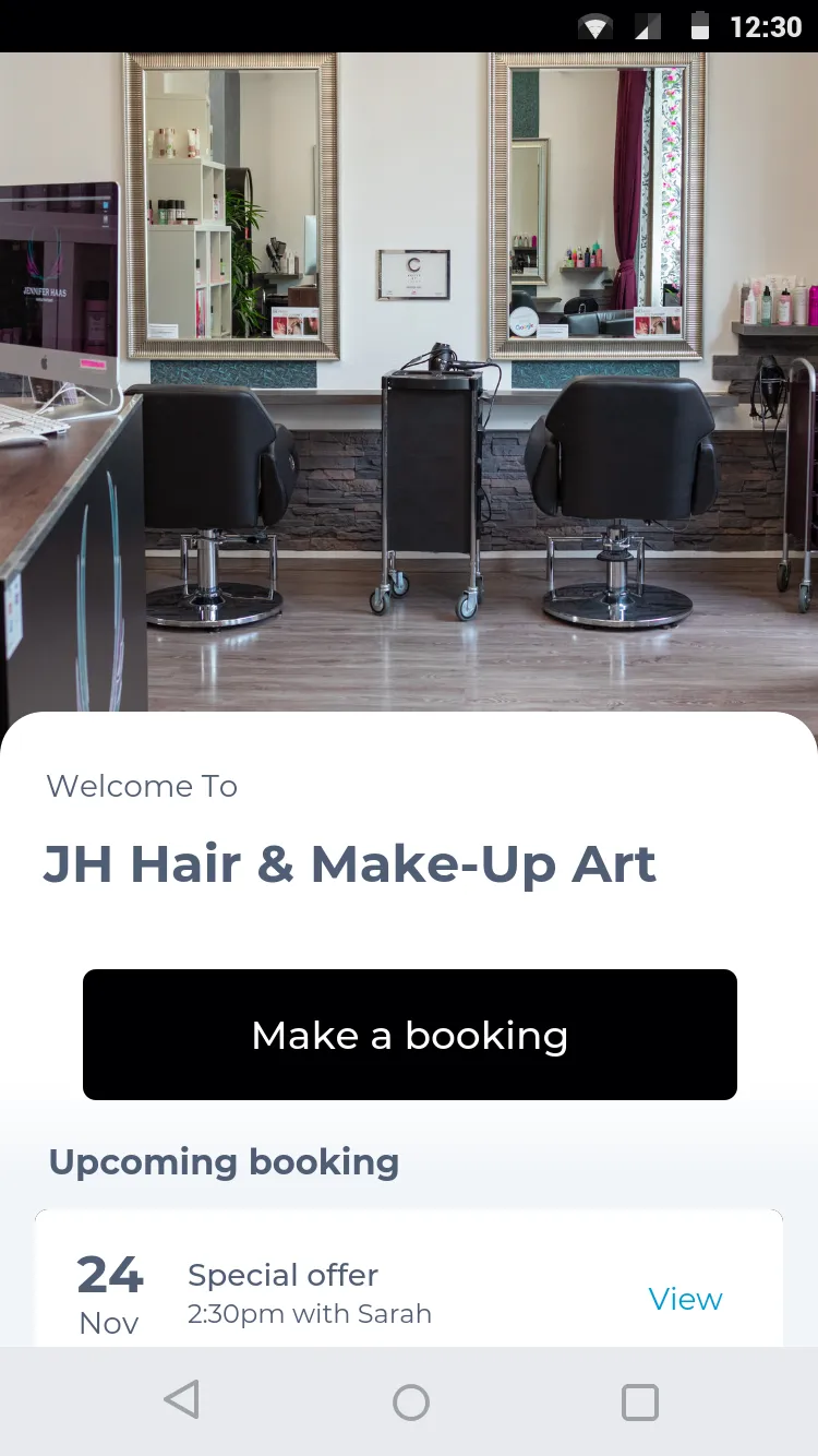 JH Hair & Make-Up Art | Indus Appstore | Screenshot