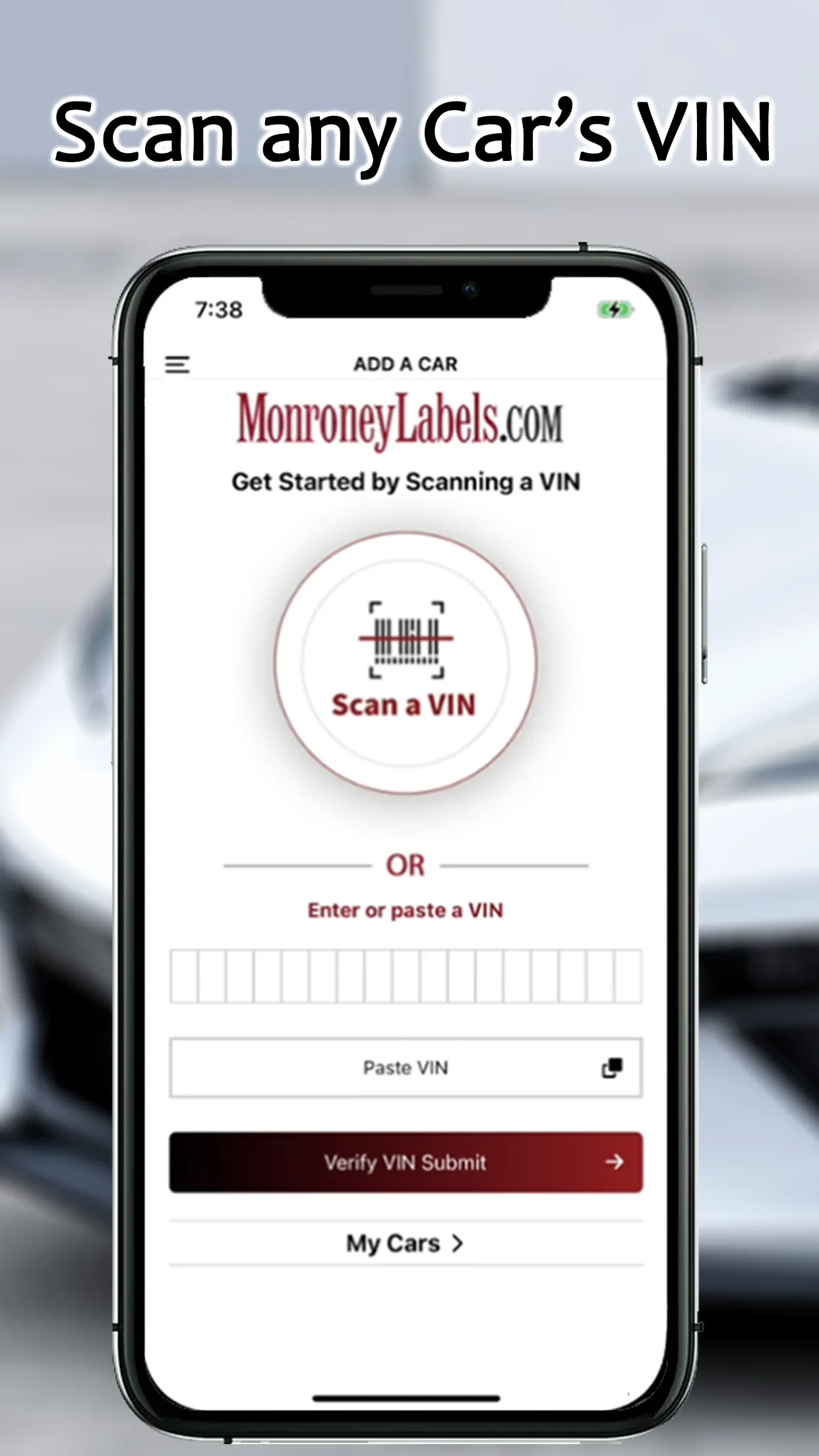 Monroney Labels VIN Decoder | Indus Appstore | Screenshot