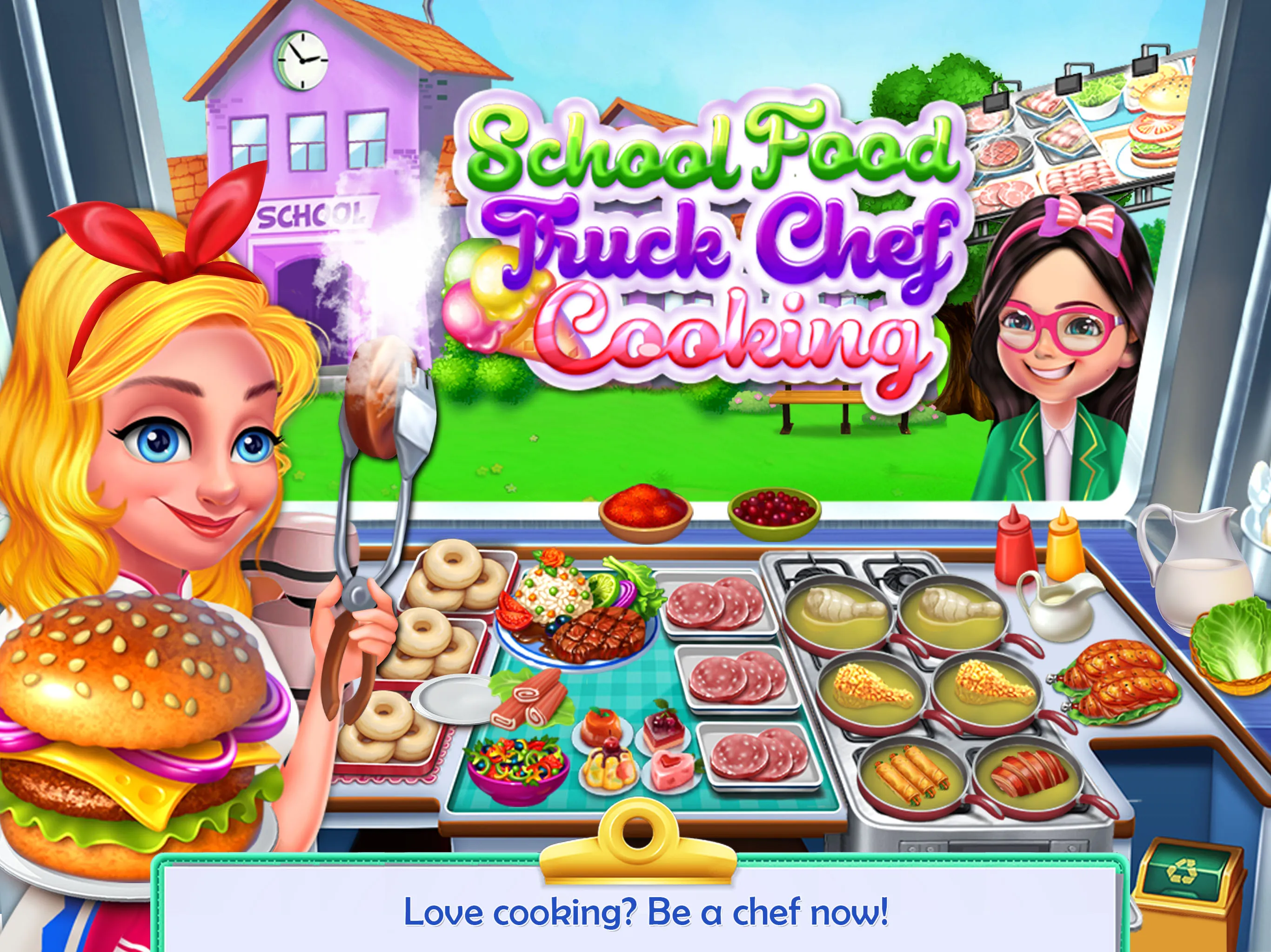 School food truck cooking | Indus Appstore | Screenshot