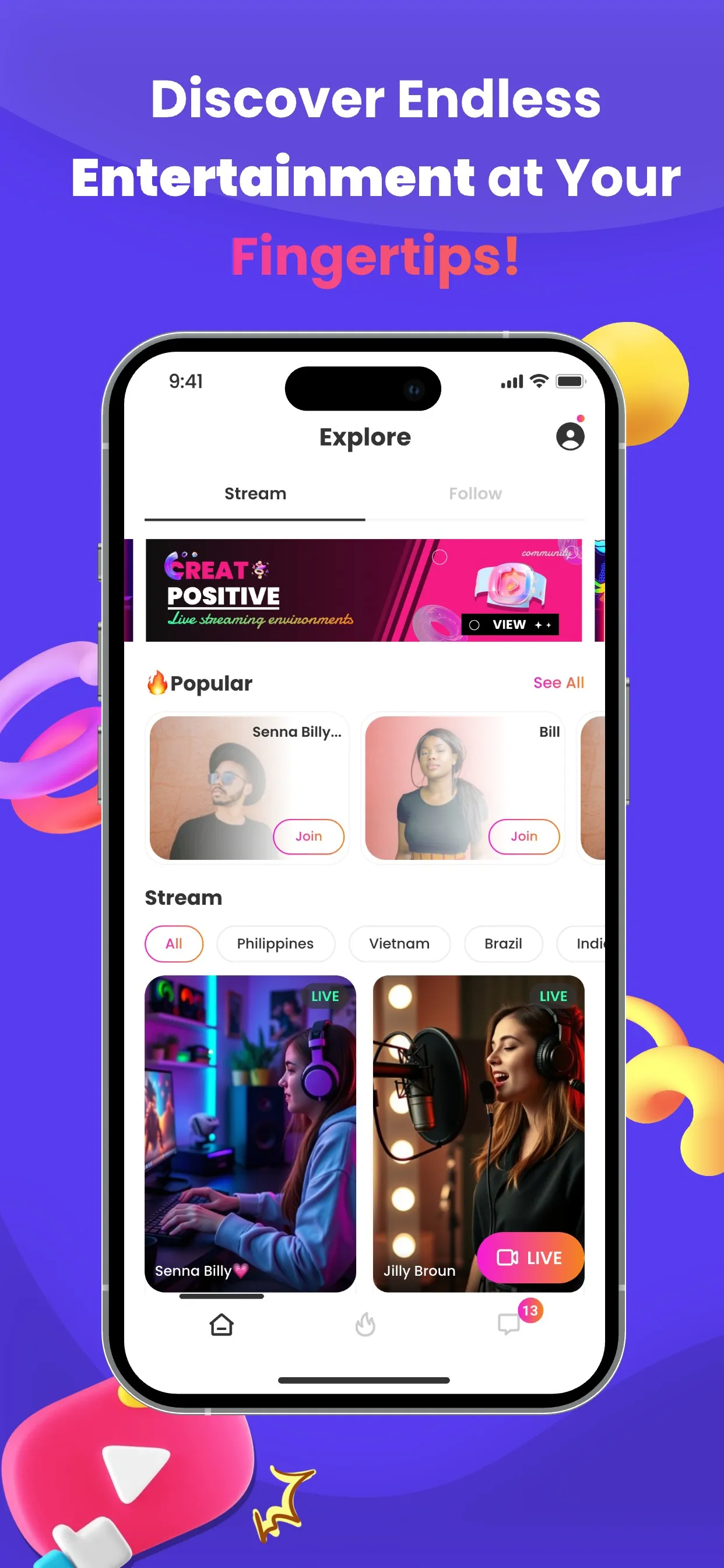 ELive-Chill&Stream | Indus Appstore | Screenshot