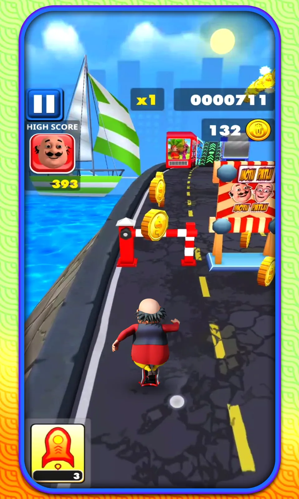 Motu Patlu Super Duper Man | Indus Appstore | Screenshot