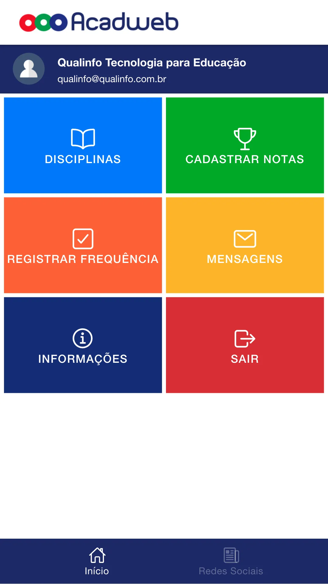 Acadweb Professor | Indus Appstore | Screenshot