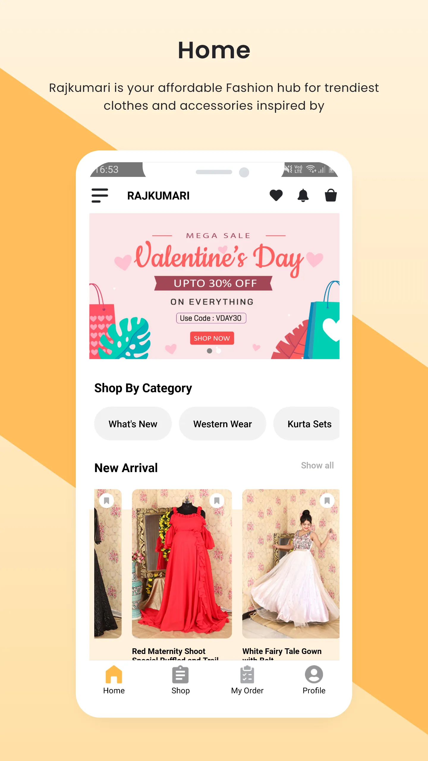 Rajkumari Fashion Shopping App | Indus Appstore | Screenshot