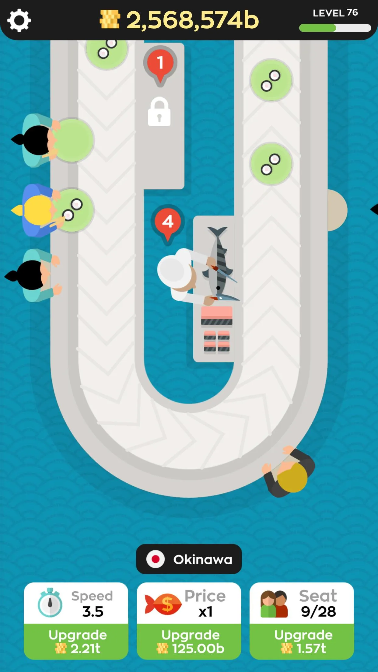 Sushi Bar Idle | Indus Appstore | Screenshot