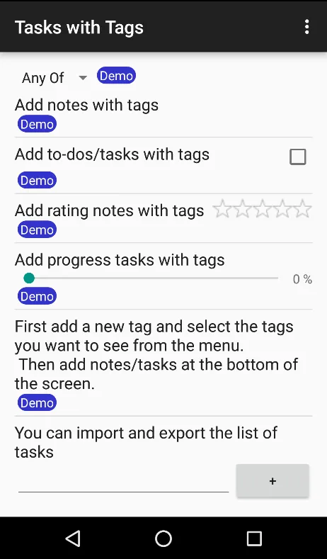 Tasks with Tags | Indus Appstore | Screenshot