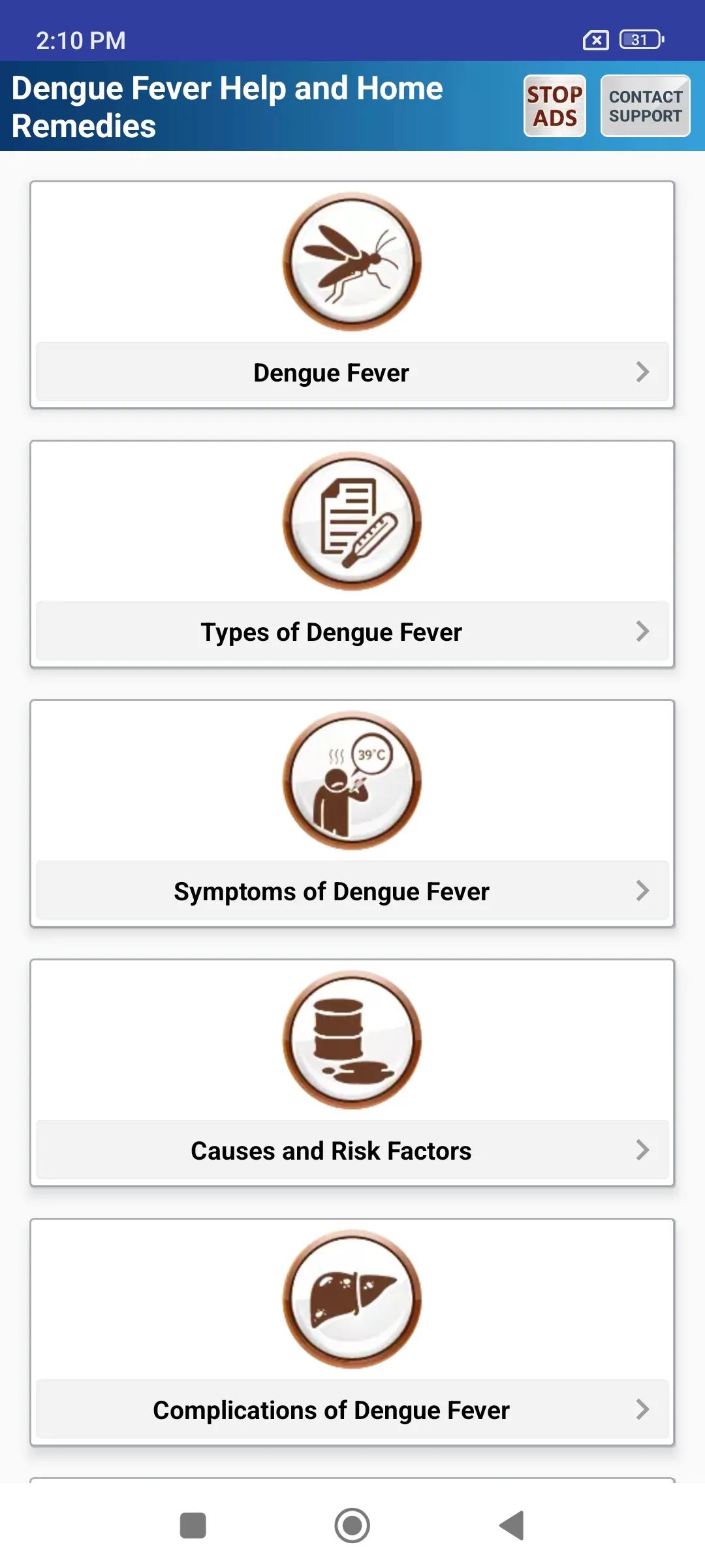 Dengue Fever Cure & Foods Diet | Indus Appstore | Screenshot