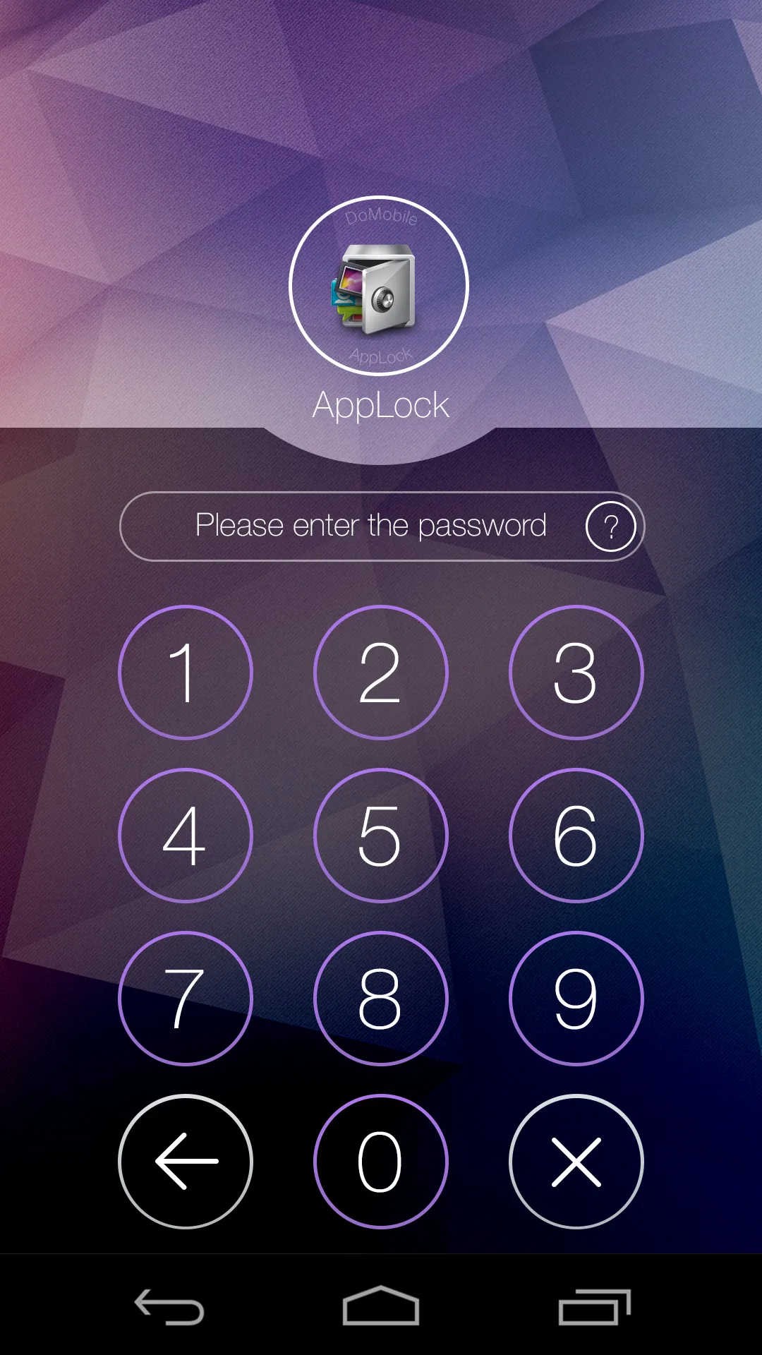 AppLock Theme Cube | Indus Appstore | Screenshot