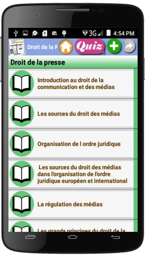 Droit de la Presse | Indus Appstore | Screenshot