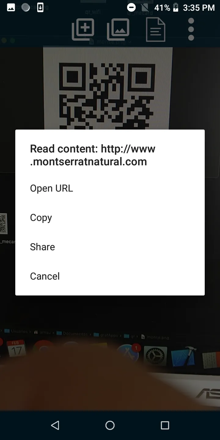 QR Reader and Creator | Indus Appstore | Screenshot