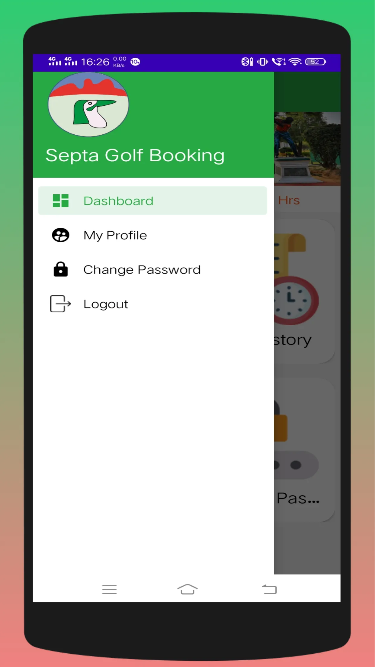 Septa Golf Course Booking | Indus Appstore | Screenshot