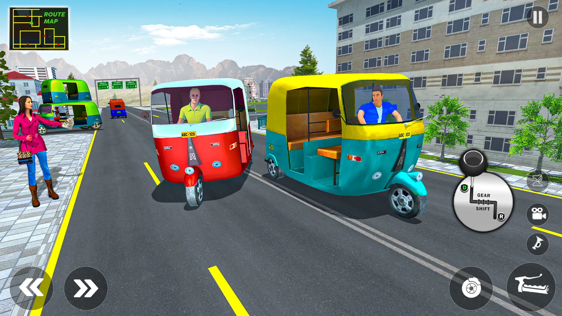 Tuk Tuk Auto Rickshaw Game 3d | Indus Appstore | Screenshot