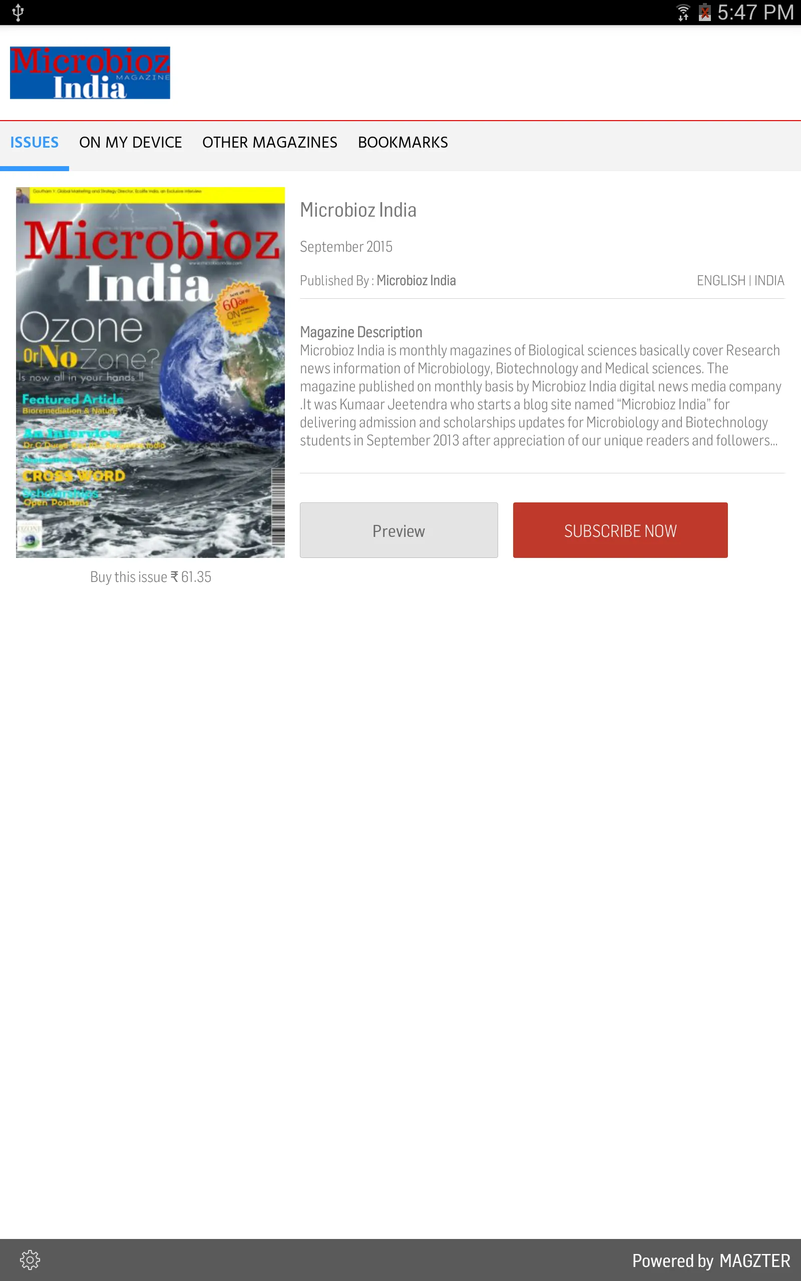 Microbioz India | Indus Appstore | Screenshot