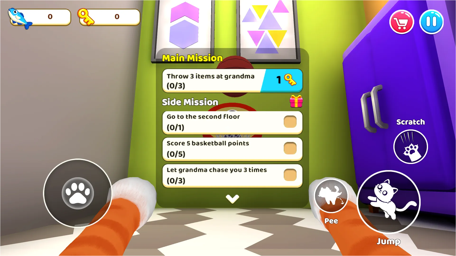 Cat Mayhem: Gran’s Angry | Indus Appstore | Screenshot