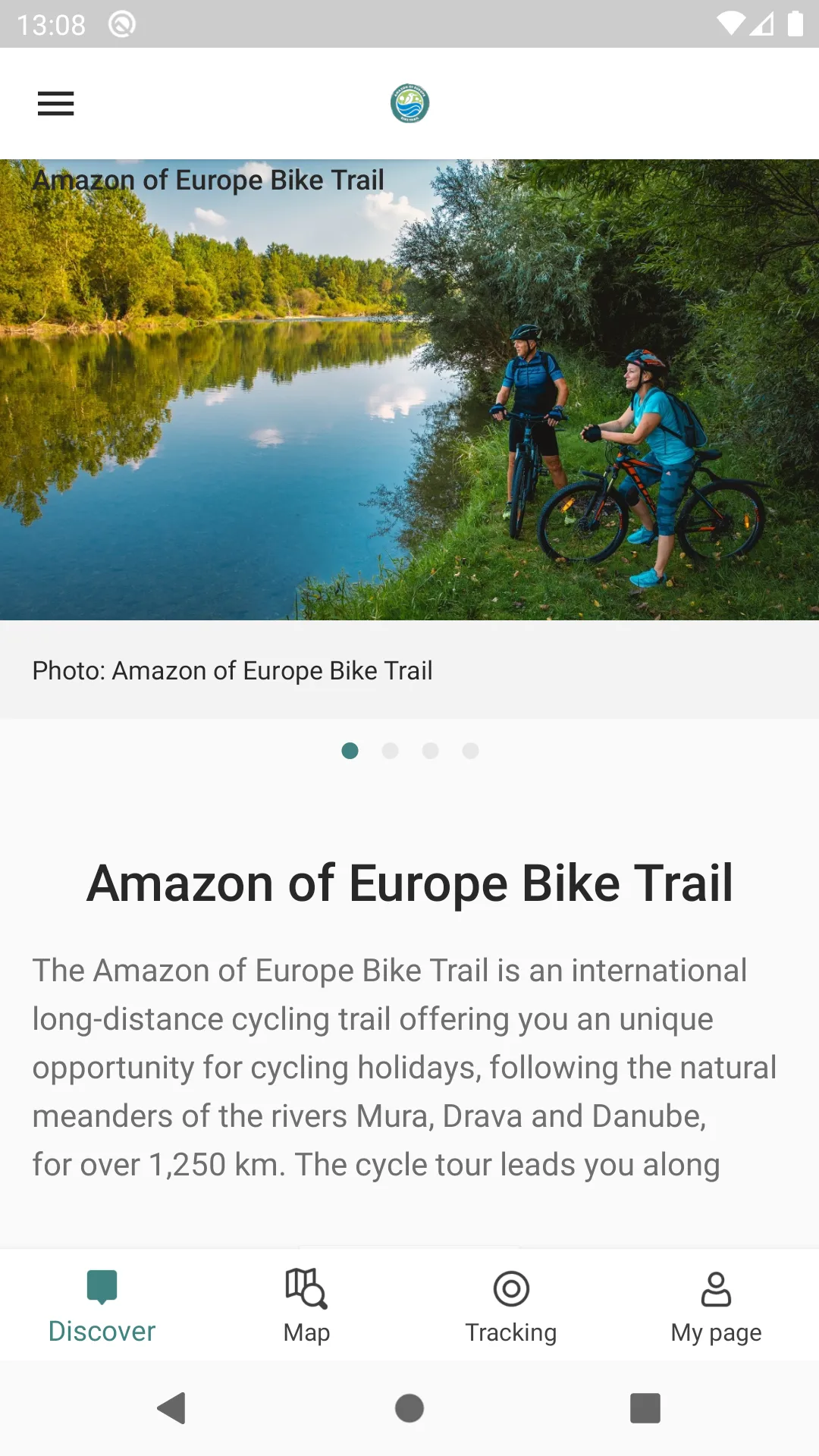 Amazon of Europe Bike Trail | Indus Appstore | Screenshot