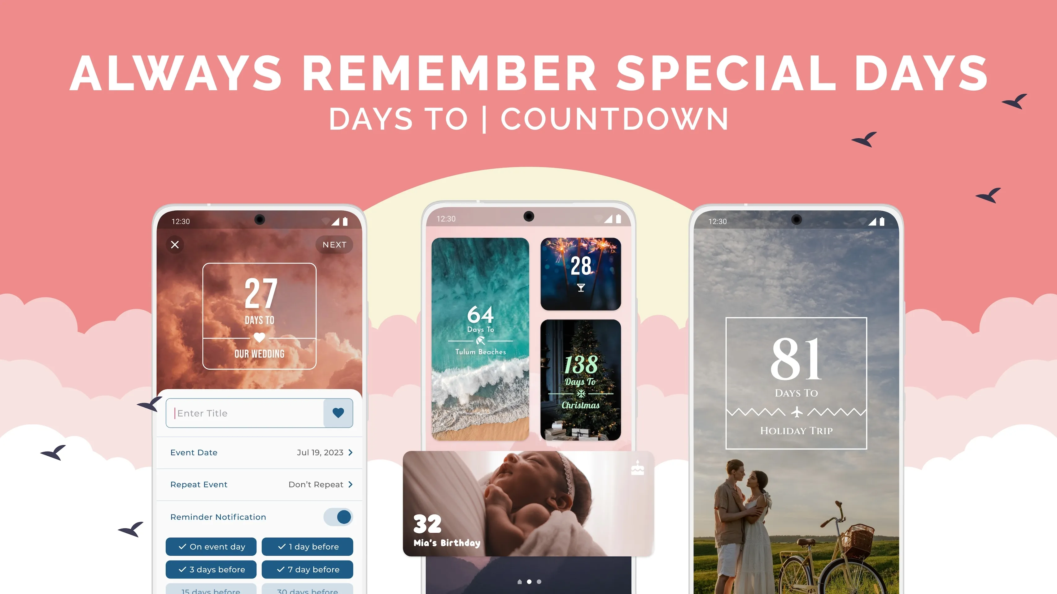 Days To | Countdown | Indus Appstore | Screenshot