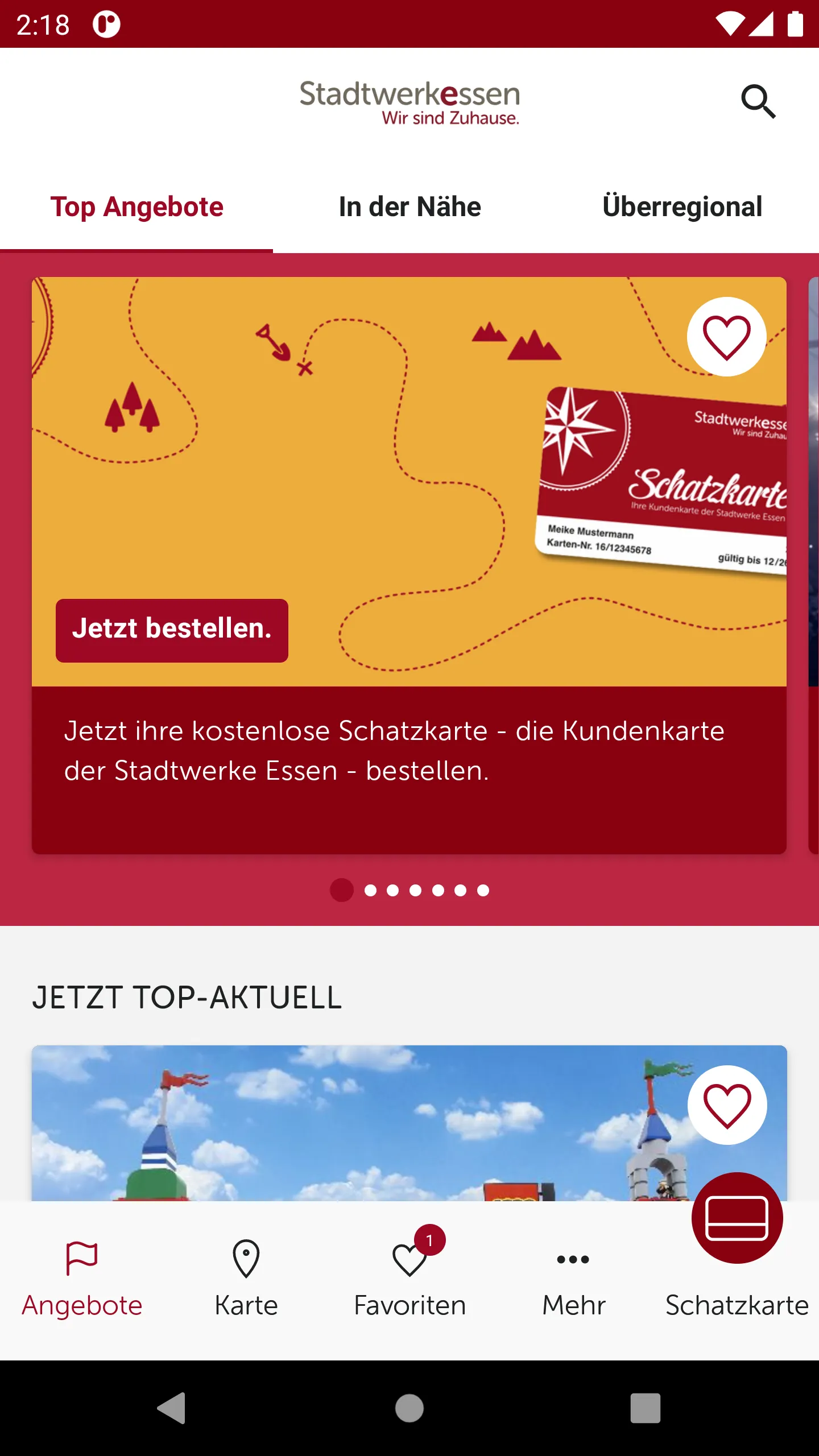 Schatzkarte-App | Indus Appstore | Screenshot