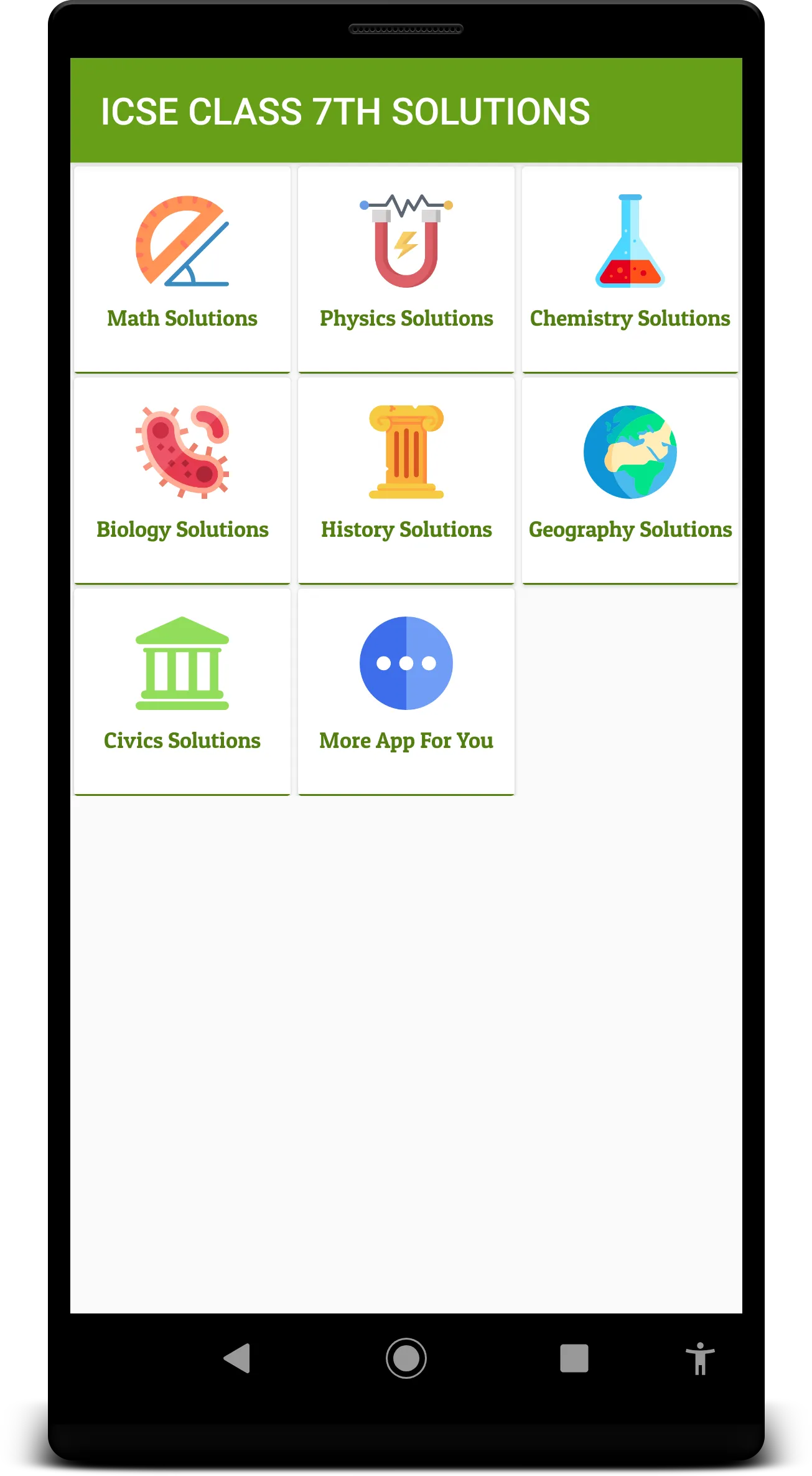 ICSE CLASS 7 SOLUTION | Indus Appstore | Screenshot