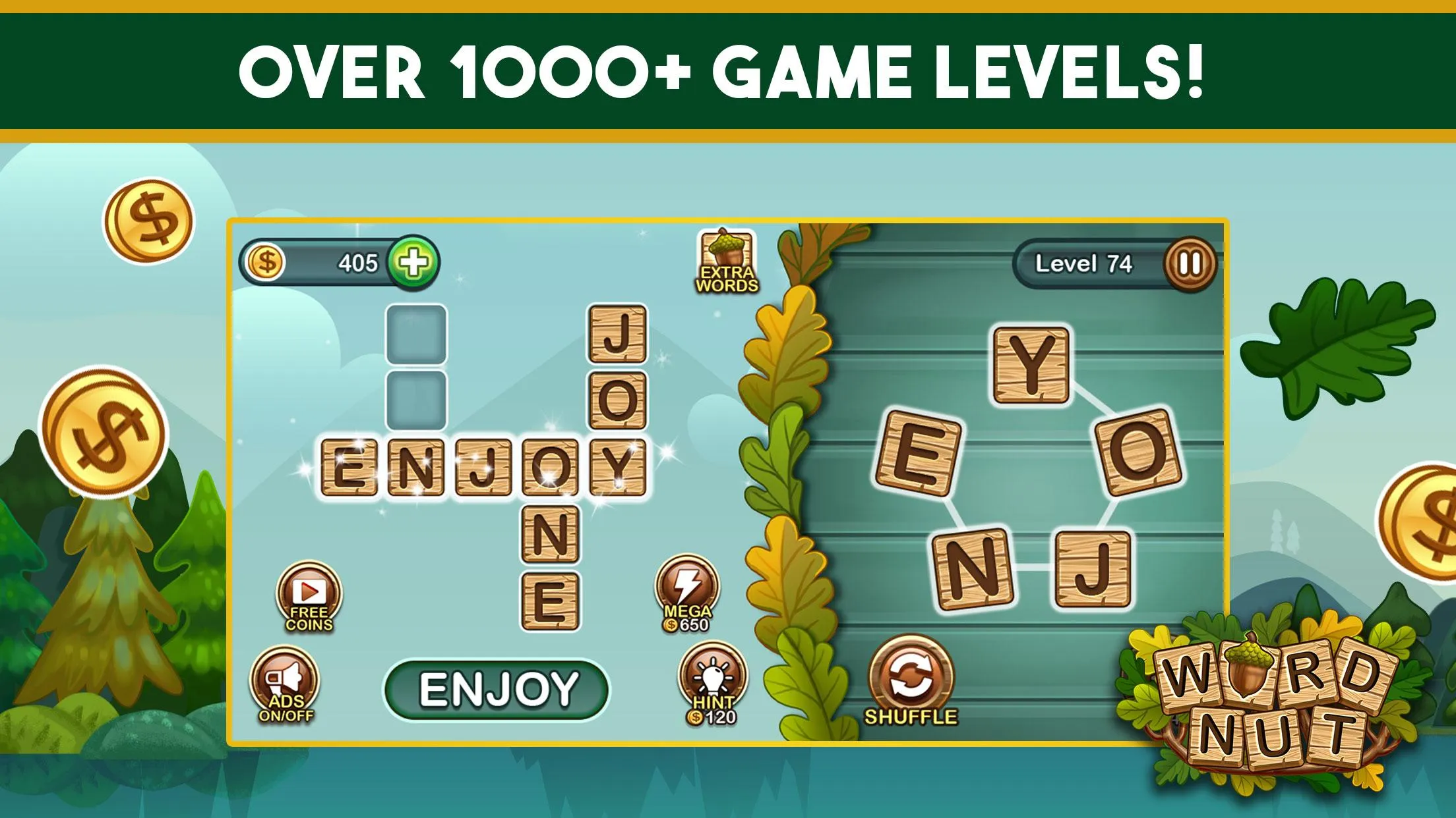 Word Nut - Word Puzzle Games | Indus Appstore | Screenshot