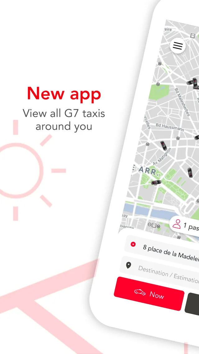 G7 TAXI Personal - Paris | Indus Appstore | Screenshot