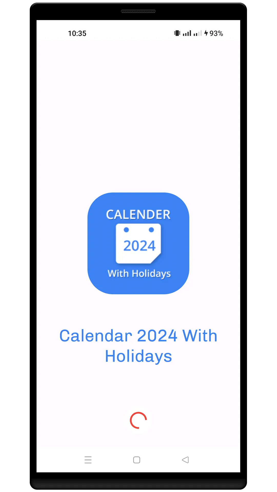 Calendar 2024 & Holidays | Indus Appstore | Screenshot