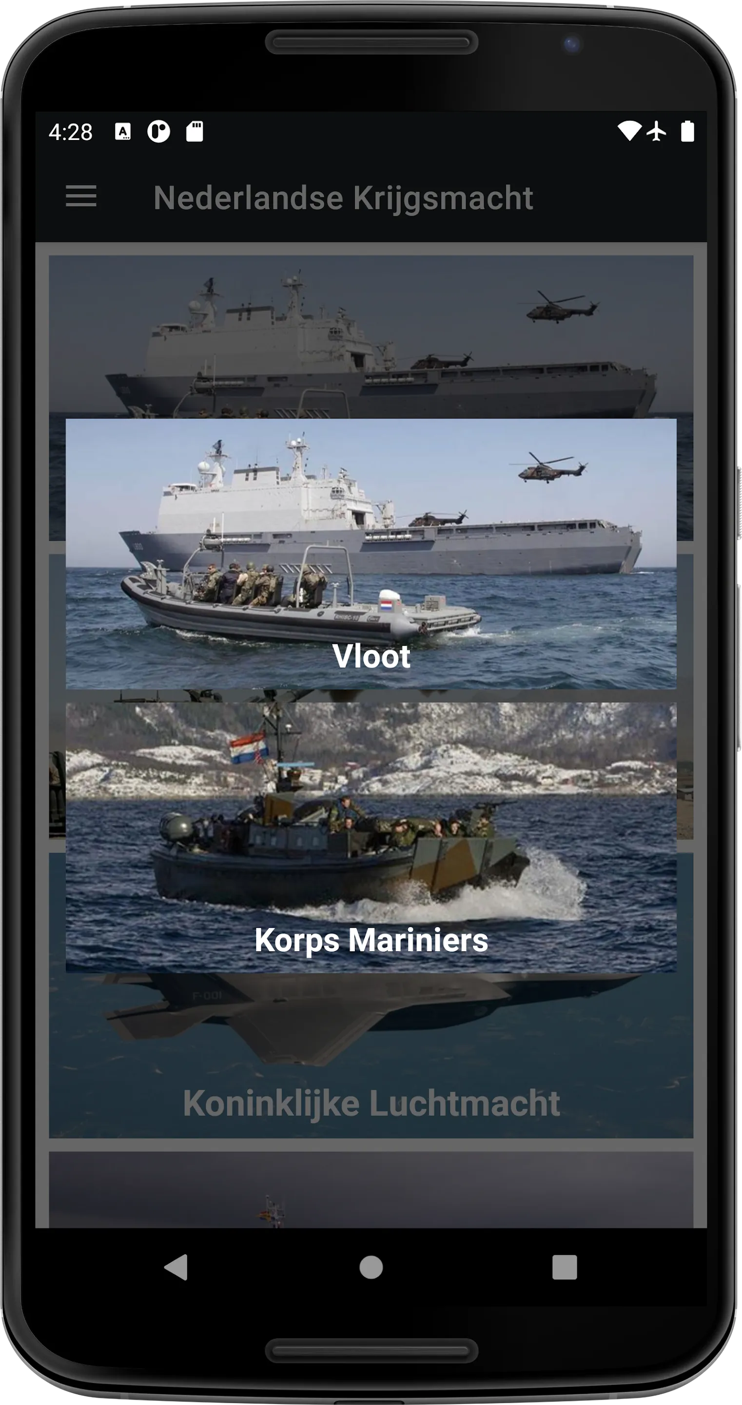 Militaire Rangen Nederland | Indus Appstore | Screenshot