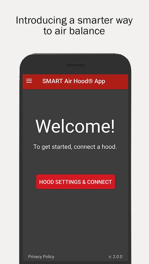 SMART Air Hood® App | Indus Appstore | Screenshot