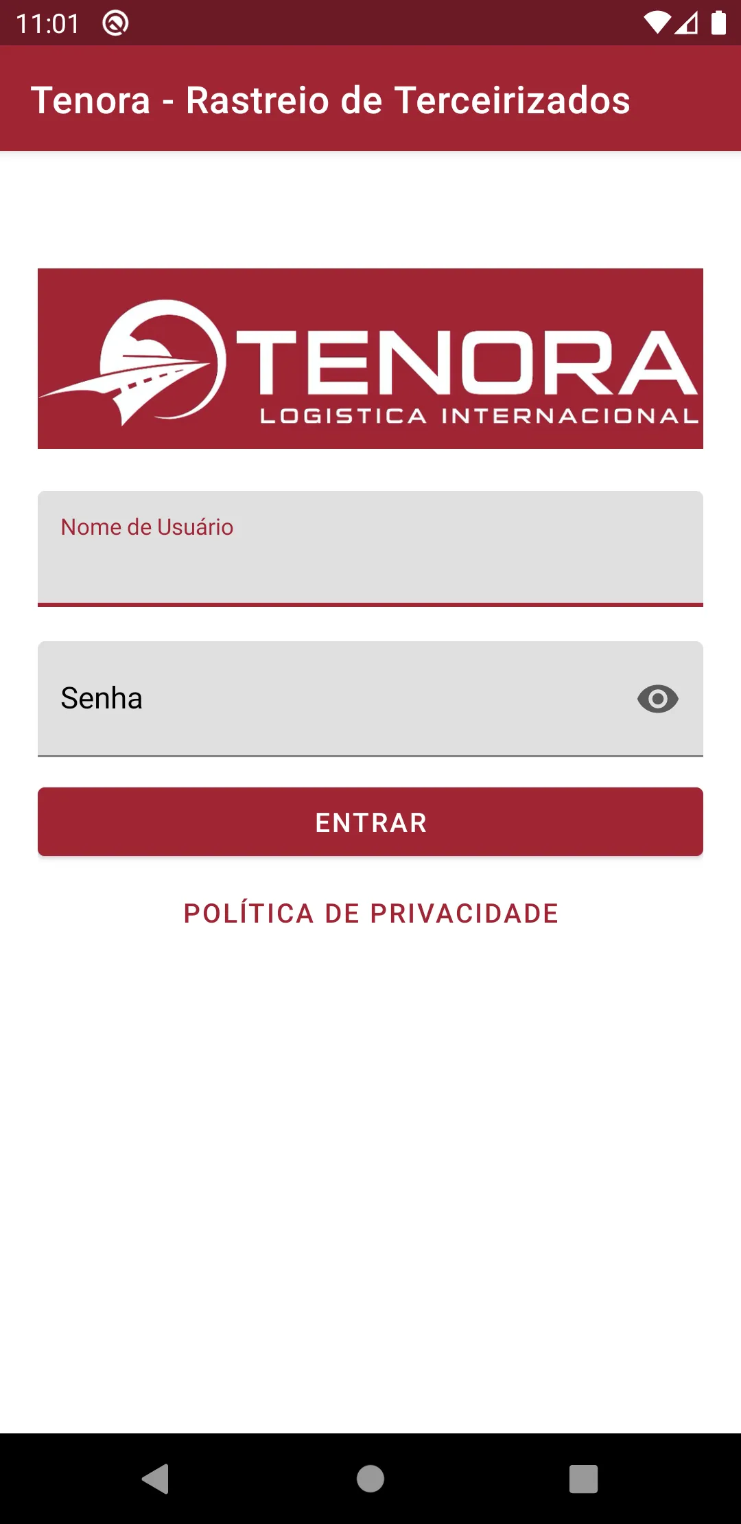 Tenora - Rastreio de Terceiriz | Indus Appstore | Screenshot