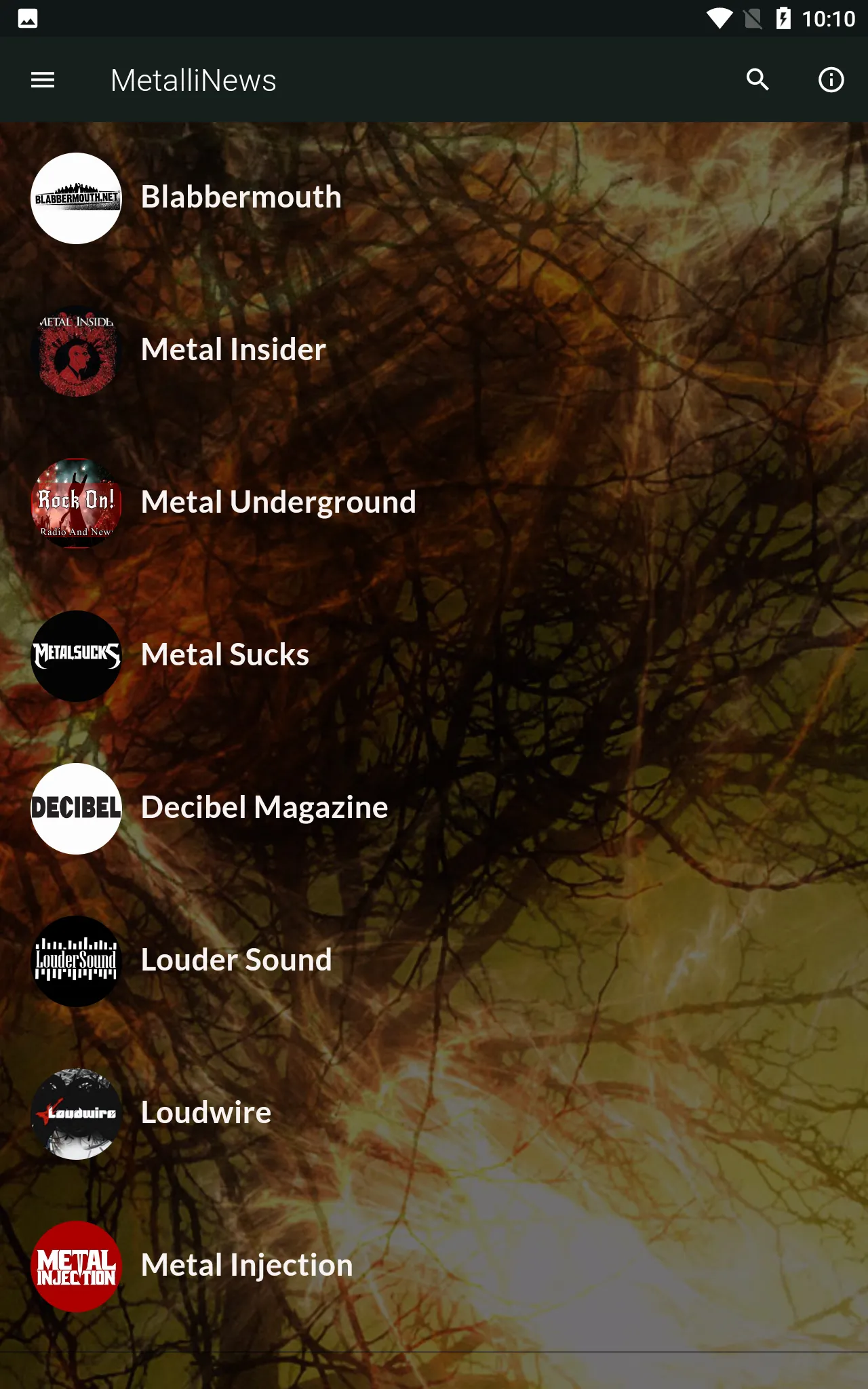 MetalliNews - Metal Rock News | Indus Appstore | Screenshot