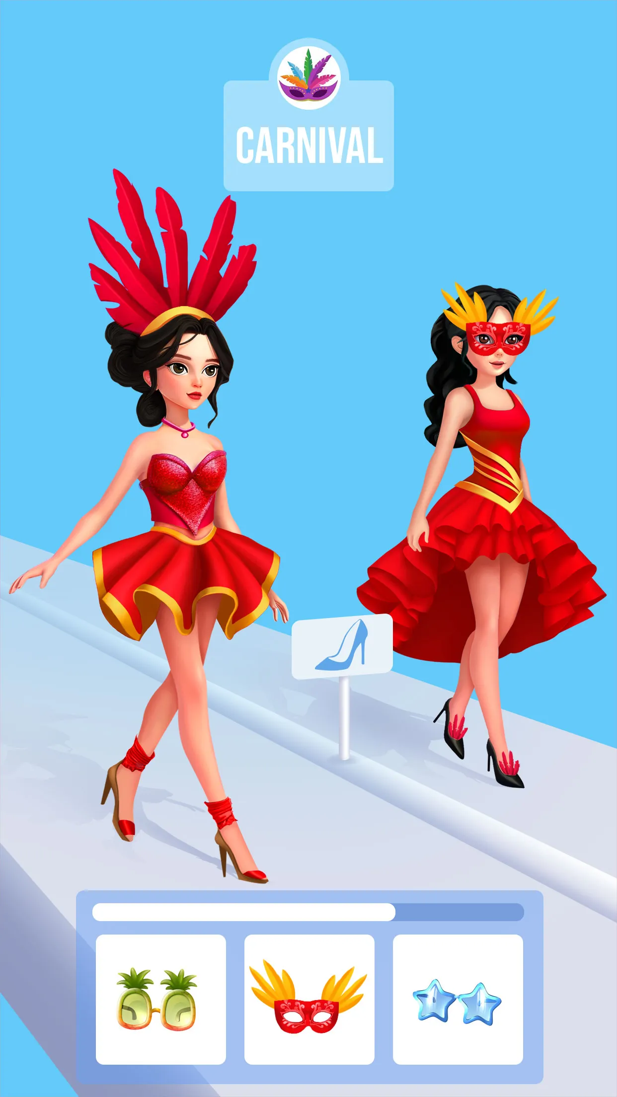 Catwalk Fashion: Dress up Show | Indus Appstore | Screenshot