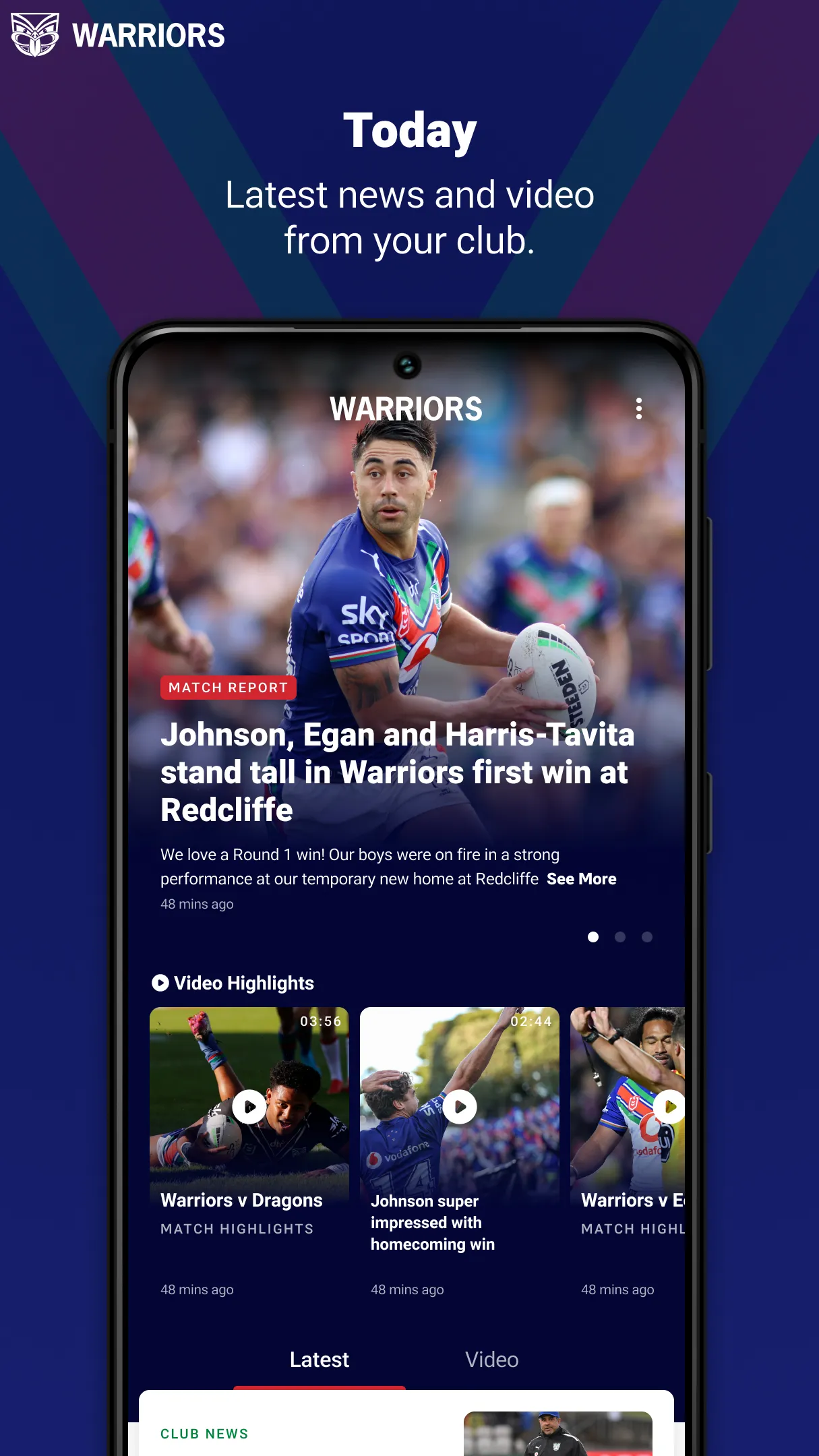 New Zealand Warriors | Indus Appstore | Screenshot